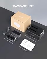 Inateck RGB Hard Drive Docking Station SA02003 USB 3.0 SATA Clone 2.5 3.5 HDD view 7
