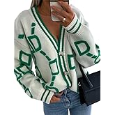 SKAYS Women's Chunky Cardigan Sweaters Button Down Long Sleeve Casual Cute Open Front Winter Coats Outerwear