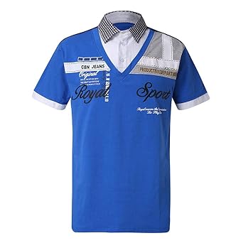 Aiserkly Buchstaben Knopf Persönlichkeits Hemd der Art und Weisemens Kurzhülse T Shirt Bluse Tops