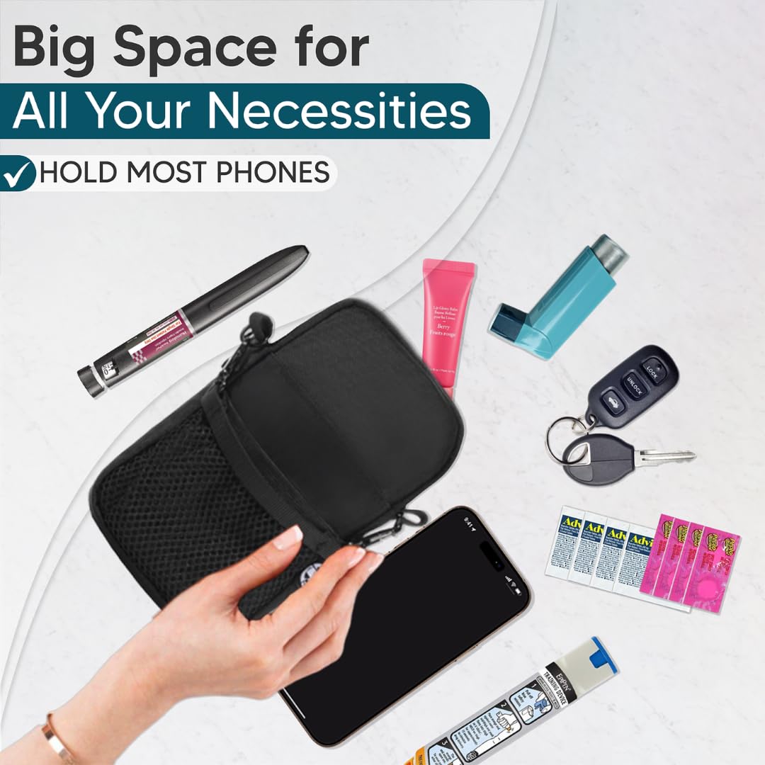 First Lifesaver Nurse Fanny Pack Pocket Organizer for Nurses, Nursing Students | Traveling Waist Pack | Water-Resistant & Magnetic Closur