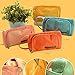 Large Capacity Pencil Pen Case Holder Large Storage Pencil Bag Pouch Stationary Case Makeup Cosmetic Bag for Student Office College