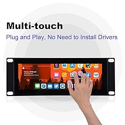 GeeekPi 7.84 inch 1280x400 LCD Touch Screen 2U Rack