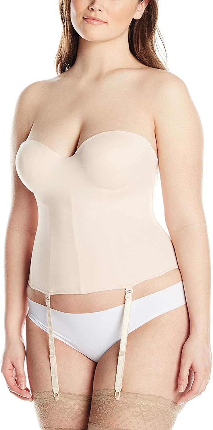 Carnival womens Invisible Torsolette bras, Nude, 46DD US at  Women’s Clothing store