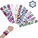 SOTOGO 12 Pcs Slap Bracelets Party Reversible Sequin Bracelet 24 Color Decorative Charm Mermaid Bracelet for Party Favors, Birthday and Gifts