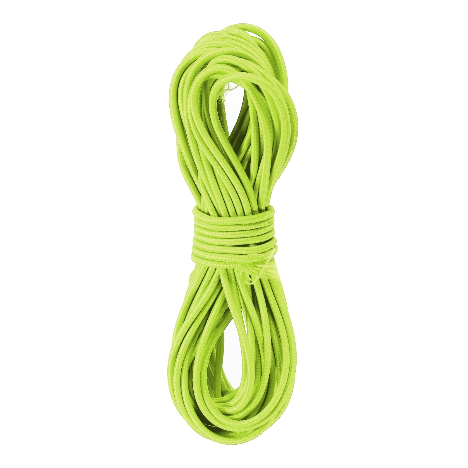 Rebower Elastic Cord Stretch String Heavy Rope 2.8mm 11 Yards Long Rubber Rope [for Sewing, Camping, DIY Craft, Bead Necklaces, Outdoor] - Fluorescent Yellow