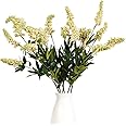 Melorca&Guilla Artificial Plants,3PCS 29" Green Faux Branches for Vase,Faux Greenery Stems Artificial Plants & Flowers for Shop Garden Office Home Décor (3, White Sage)