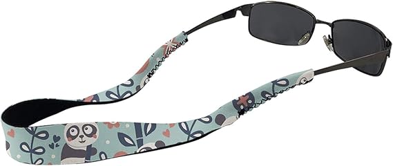 Amazon Co Jp メガネストラップ メガネバンド ずれ落ち防止 スポーツ用 子供用 かわいいパンダの柄 固定バンド 滑り止めロープ メンズ 汎用性 3枚セット ポリエステル製 服 ファッション小物