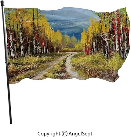 Amazon Com Angelsept Polyester Garden Flag House Banner Eart