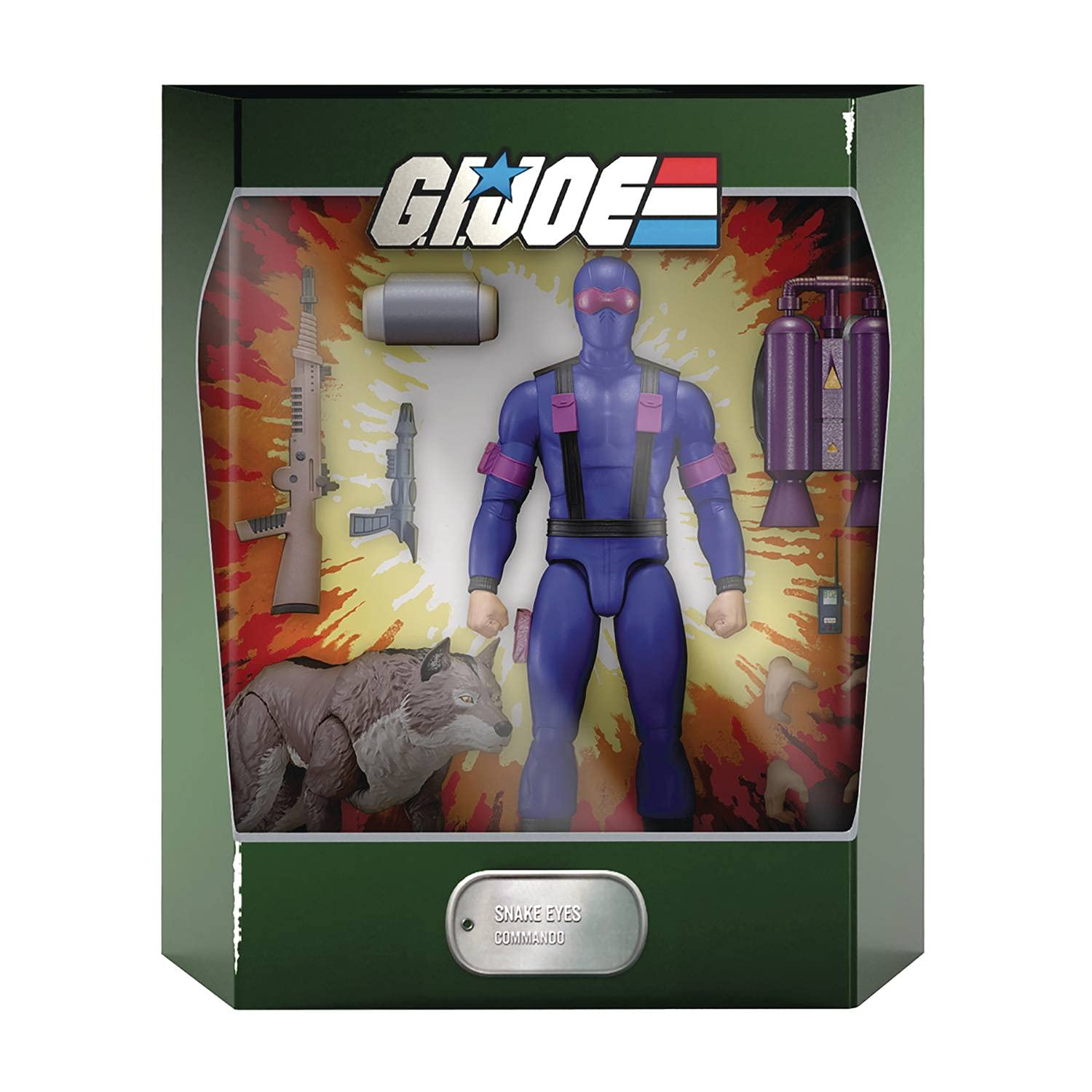 Super7 ULTIMATES! G.I. Joe Snake Eyes (Real American Hero) - 7