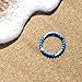 Lokai Silicone Beaded Bracelet for Shark Awareness - Small, 6 Inch Circumference - Jewelry Fashion Bracelet Slides-On for Comfortable Fit for Men, Women & Kids