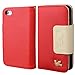 iPhone 4S Case,iPhone 4 Case,by HiLDA,Wallet Case,PU Leather Case,Credit Card Holder,Flip Cover Case[Red]