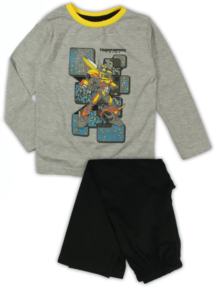 Boys Transformers Bumblebee Pyjamas PJs Official Character Long 3-8 Years