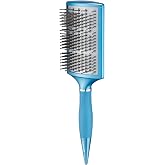 BaBylissPRO Nano Titanium Curved Paddle Brush, Extra-Wide Titanium Ceramic Blow Dryer Brush, Ionic Technology, Smooth, Frizz-Free Styling, Fast Blowouts