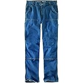 Carhartt Men's Relaxed Straight Rugged Flex Double-Front Denim Dungaree