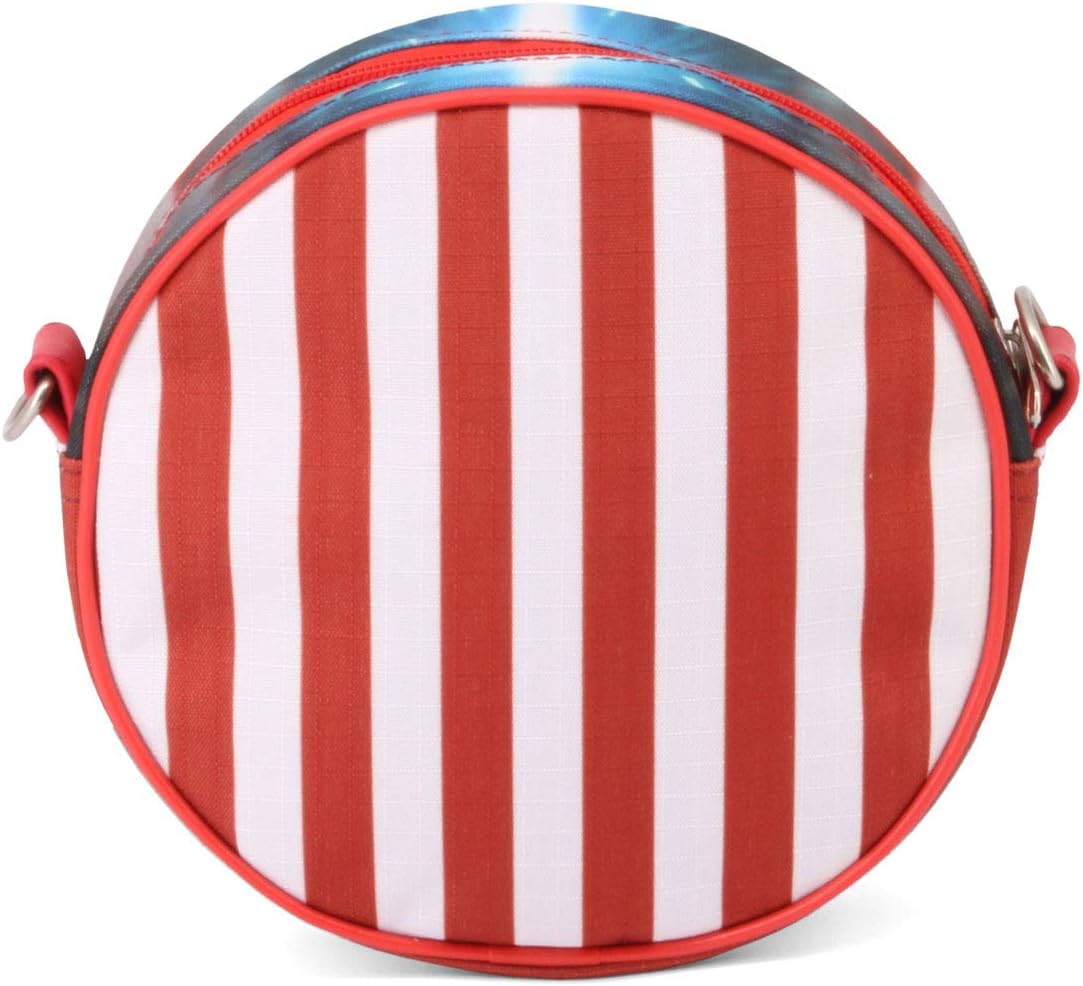 Krazymals Hedgehog-Round Shoulder Bag, Multicolour, 18 x 18 cm - Image 3