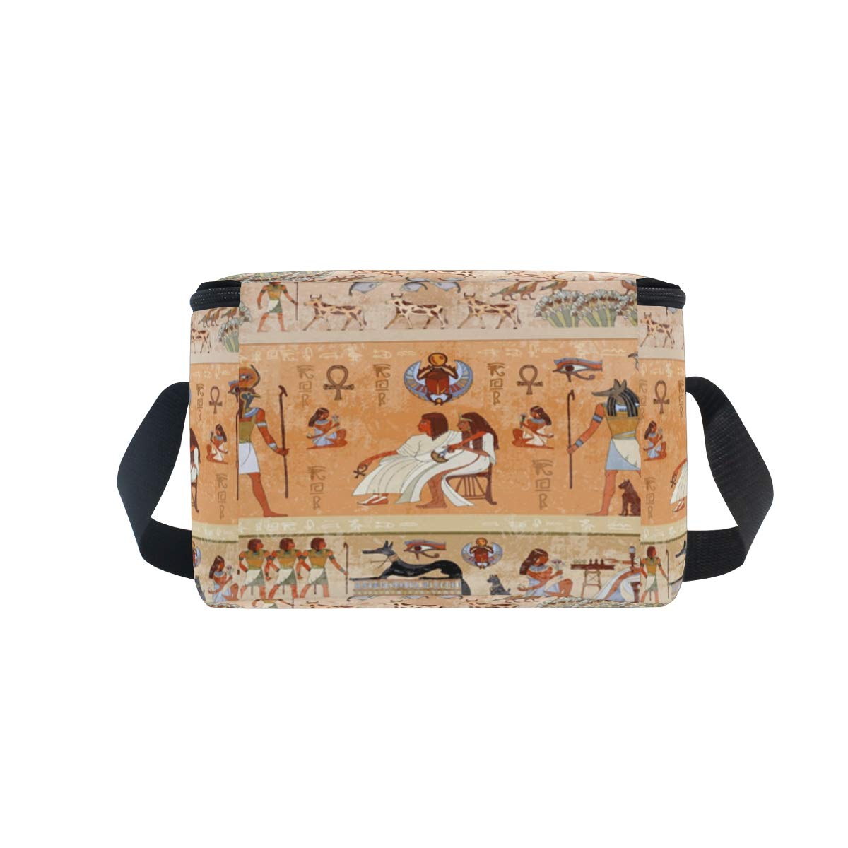 Hunihuni Antiguo Egipto Bolsa de almuerzo aislada portátil bolsa ...