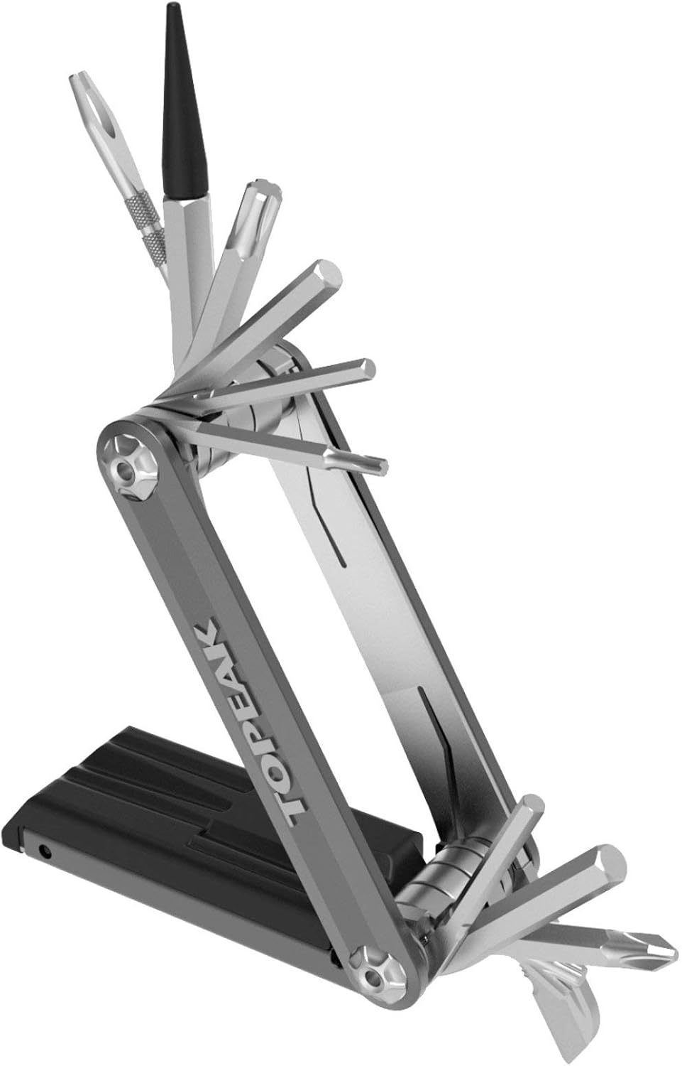 Topeak Tubi 18 Multi Tool with Integrated Tubeless Tyre Functions, Black, 7.6 x 4.1 x 1.8 cm - Image 3