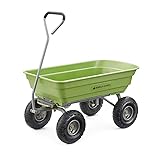 Gorilla Carts 600 Pound Capacity Heavy Duty Poly