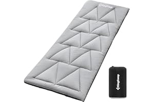 KingCamp Cot Mattress, Portable Lightweight Camping Sleeping Mat Soft Comfortable Non-Slip Cot Pad for Camp Cot, RV Bunk & Twin Beds