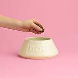 Mason Cash Cane Non Tip Dog Bowl 21 cm Ceramic Food & Water Bowl view 3