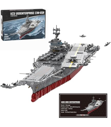 Amazon.com: KKXX 1:350 Military Battleship Model Building Blocks