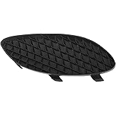 VekAuto Fog Light Grill Front Lower Bumper Fog Light Cover Inserts No.1178852400 for Mercedes-Benz CLA250 2017-2019 Black ABS 1 Pc Front Right Car