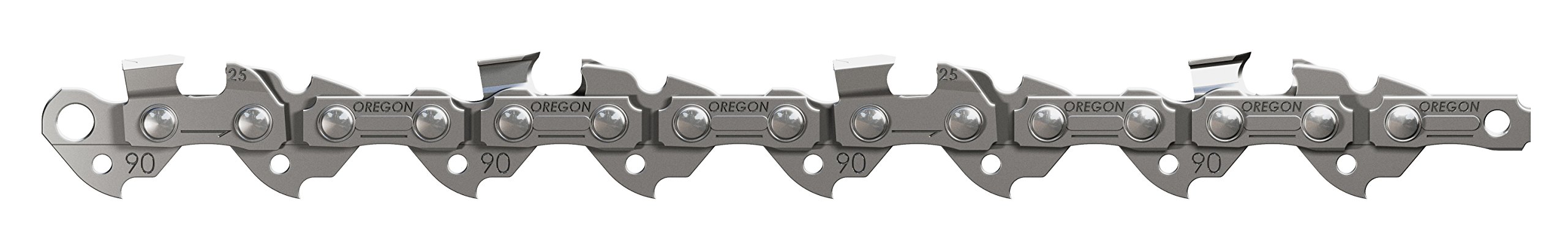 Oregon 3/8" .043" (1.1mm) Gauge, 45 Drive Links, Micro-Lite, Narrow-kerf, Low-Kickback Chainsaw Chain for 12-inch/30cm Chainsaw bar