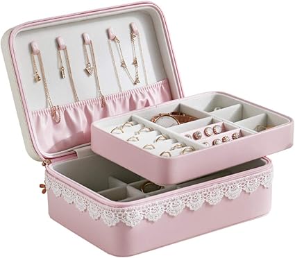 zhenfa Joyas Caja de almacenaje Exquisita joyería joyería ...