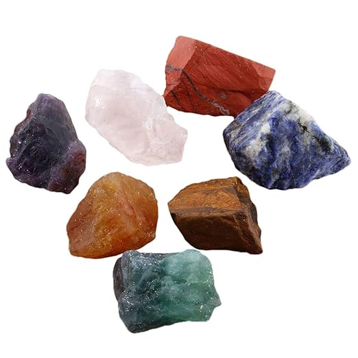 Essential set of 7 healing crystals