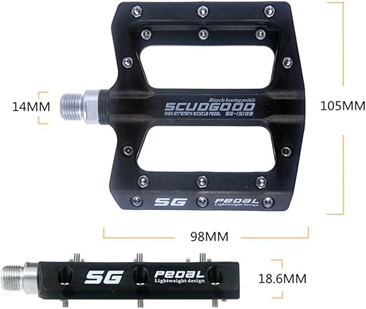flat bike pedals