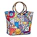 CHAUDER Insulated Neoprene Lunch Bag: Large Lunch Tote Carry Case Box Cooler Container with Zipper, Washable, Reusable, Perfect For Women, Girls, Kids To School, Office, Outdoors Picnic (Kaleidoscope)
