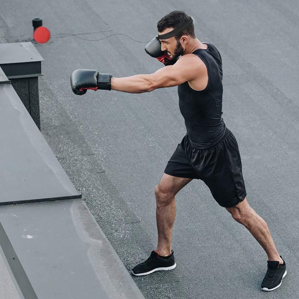 ZLSLZZ Boxing Reflex Ball, 2 Adjustable Headband, Great for Hand Eye Coordination, Reaction Speed, Punching Speed Training, Boxing Set Suitable for Kids and Adults : Sports & Outdoors