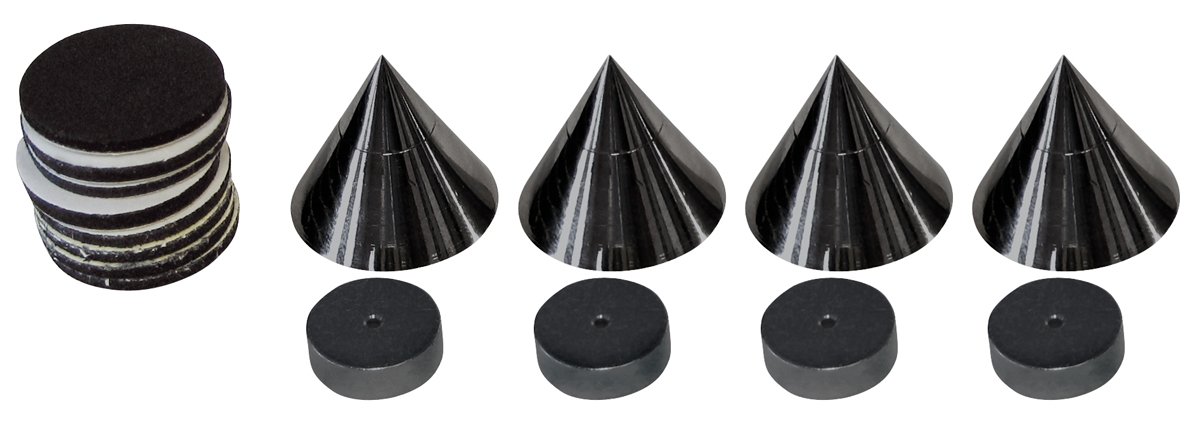 DynaVox Sub Watt Absorber Set of 4 Black (German Import)