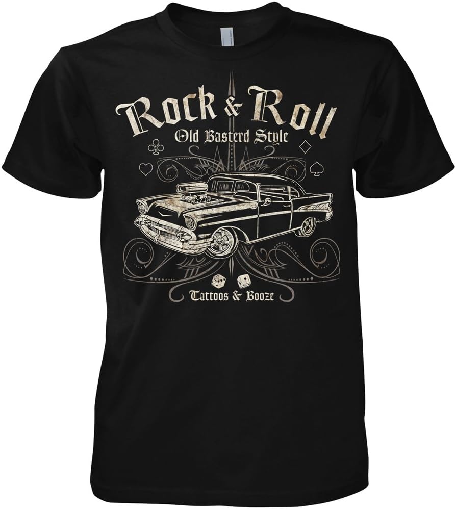Rock Style Old Basterd Style 701337 T-Shirt