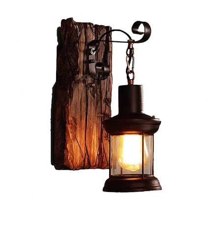 Country Cabin Antique Country Wall Lamp Sconces Indoor Metal