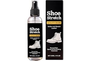 120ml Shoe Stretch Spray, Multiple Materials Softener for Shoes and Boots, Pro Boot Stretcher Spray Relieve Tight Fit, Wide F
