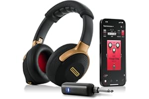 Positive Grid Spark NEO Wireless Guitar Headphone Amp & AI-Powered Guitar Rig with Custom Audio Drivers, Noise-Isolation, Bluetooth Streaming & Smart App for Electric, Acoustic and Bass Guitar