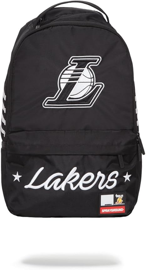 sprayground lakers backpack