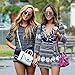 Women Fashion Twin-Beams Classic Metal Frame Mirror Sunglasses (Gold)
