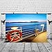 LYLYCTY 7x5ft Cruise Ship Backdrop The Sea Distant Mountain Cruise Photography Backdrops Photo Studio Background Props LYP101