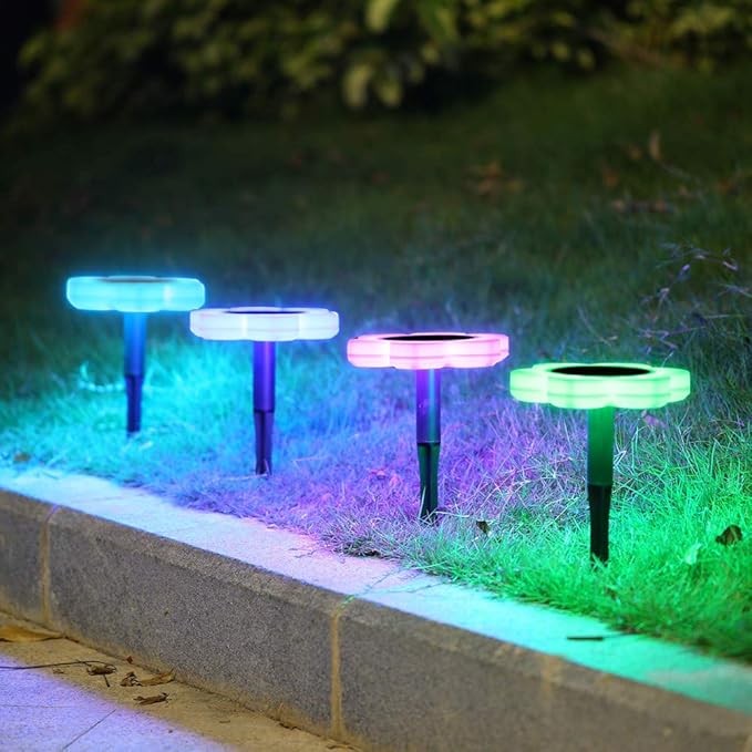 Lámpara solar, luces solares de jardín al aire libre, luces