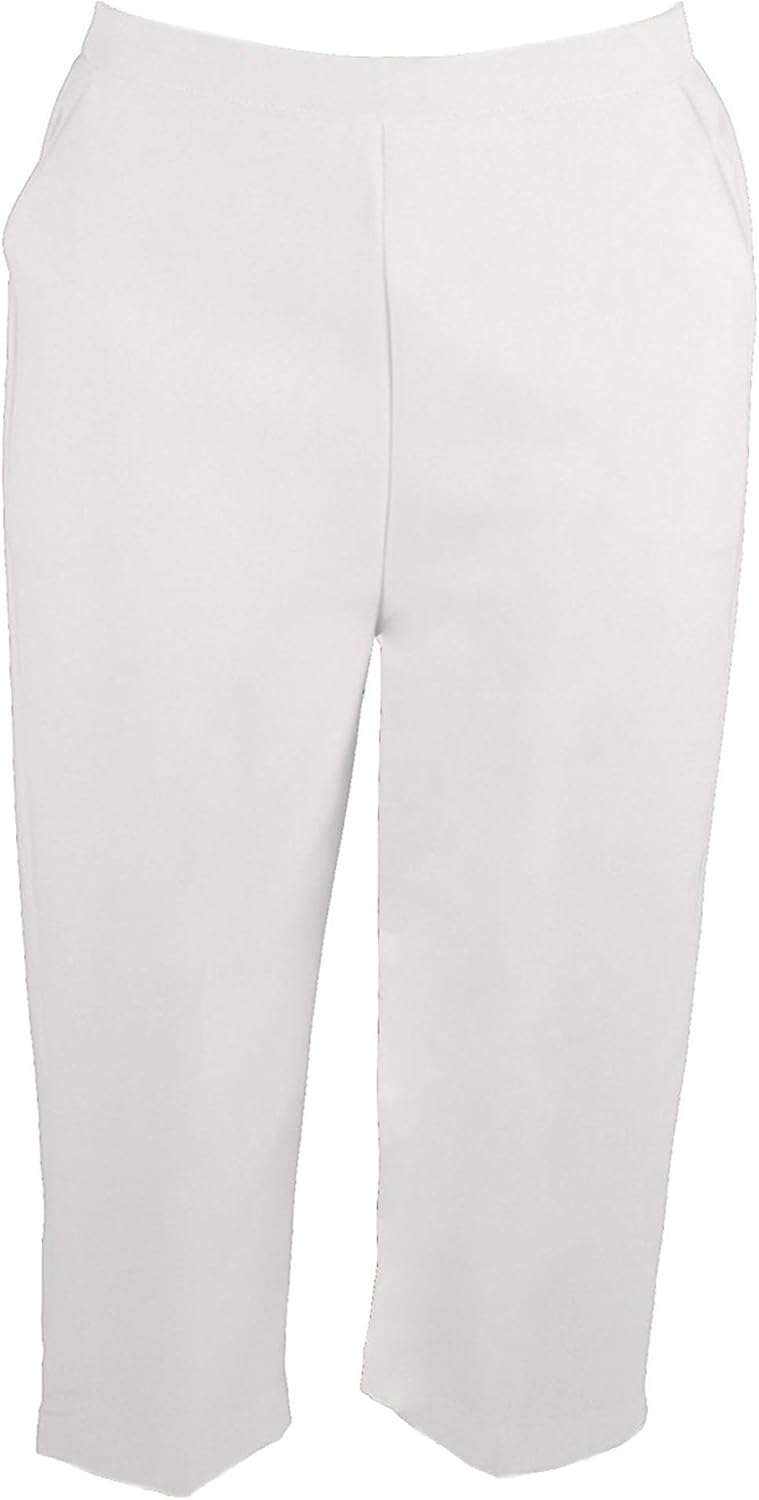 Sians Fashions Ladies 3/4 Bowling Half Elasticated Waist Short Leg