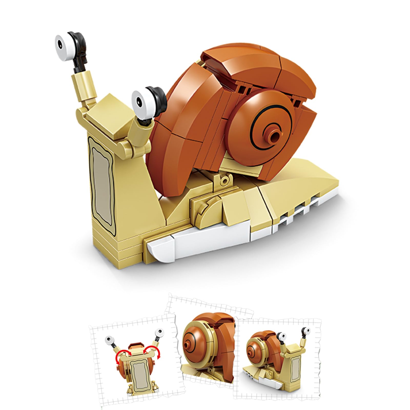 Vilbocr Mini Insect Building Blocks Toy Insect