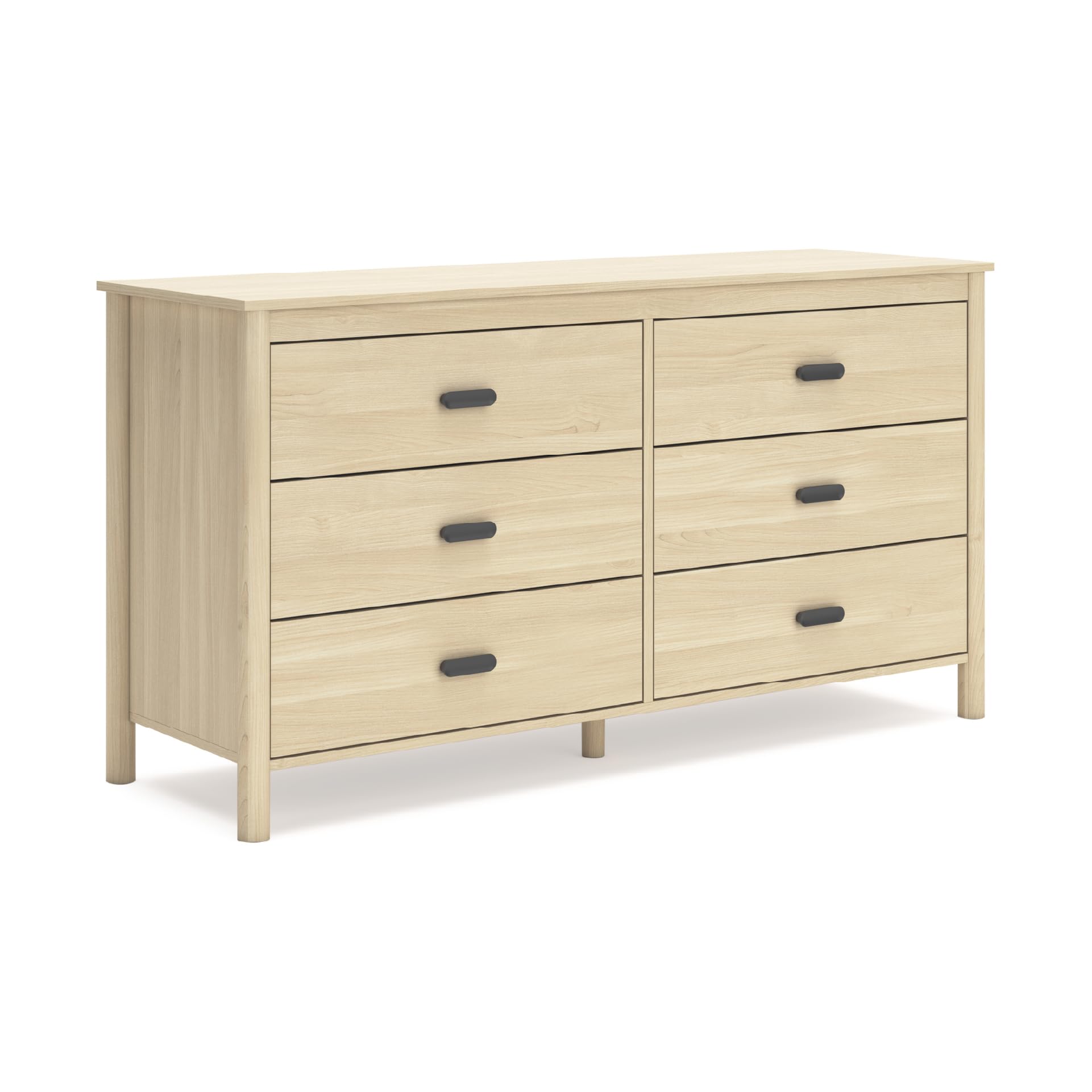 Photo 1 of ***PARTS ONLY*** Signature Design by Ashley Cabinella Casual 6-Drawer Dresser with Safety Stop, Light Brown