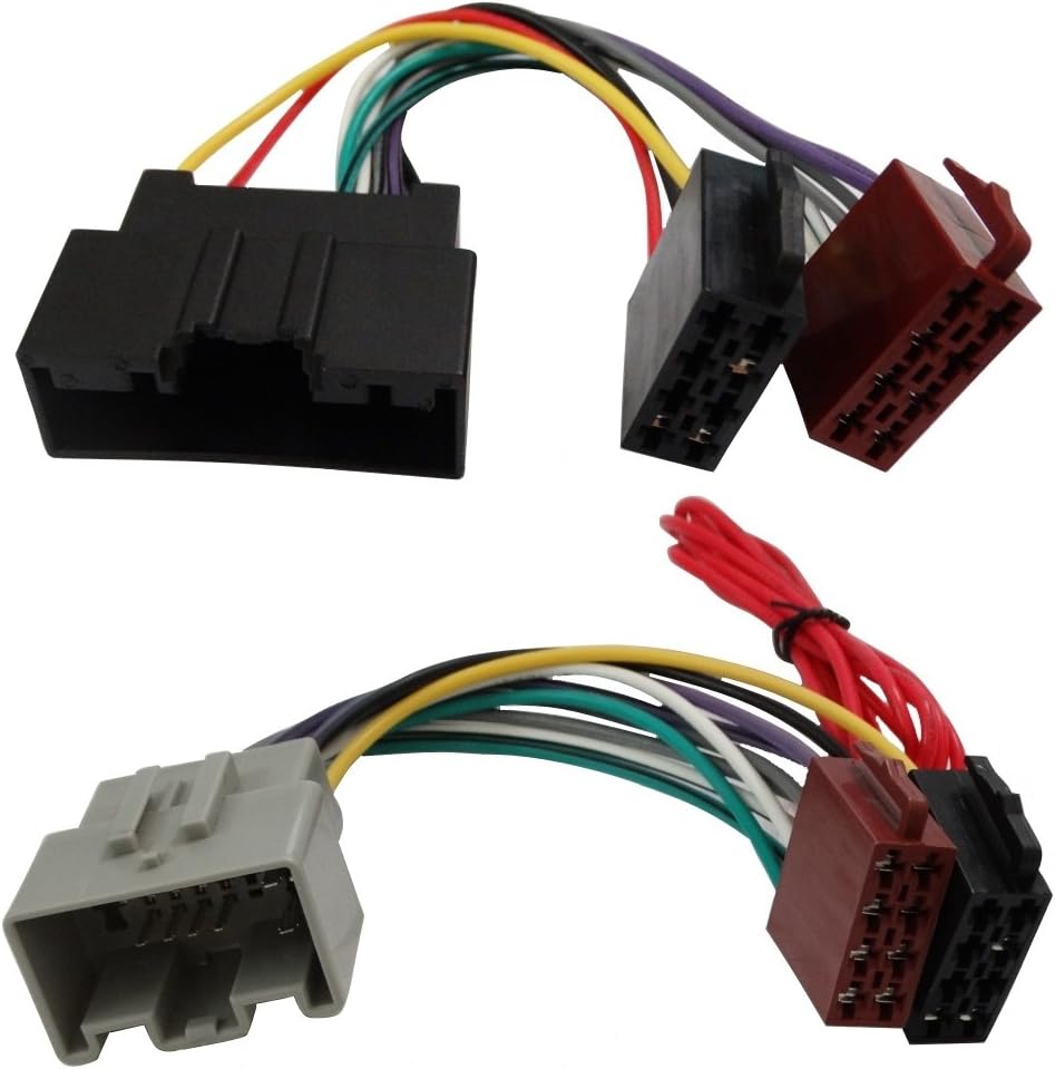 AERZETIX ISO Car Radio Wiring Harness, Cable Adaptor, Car Radio
