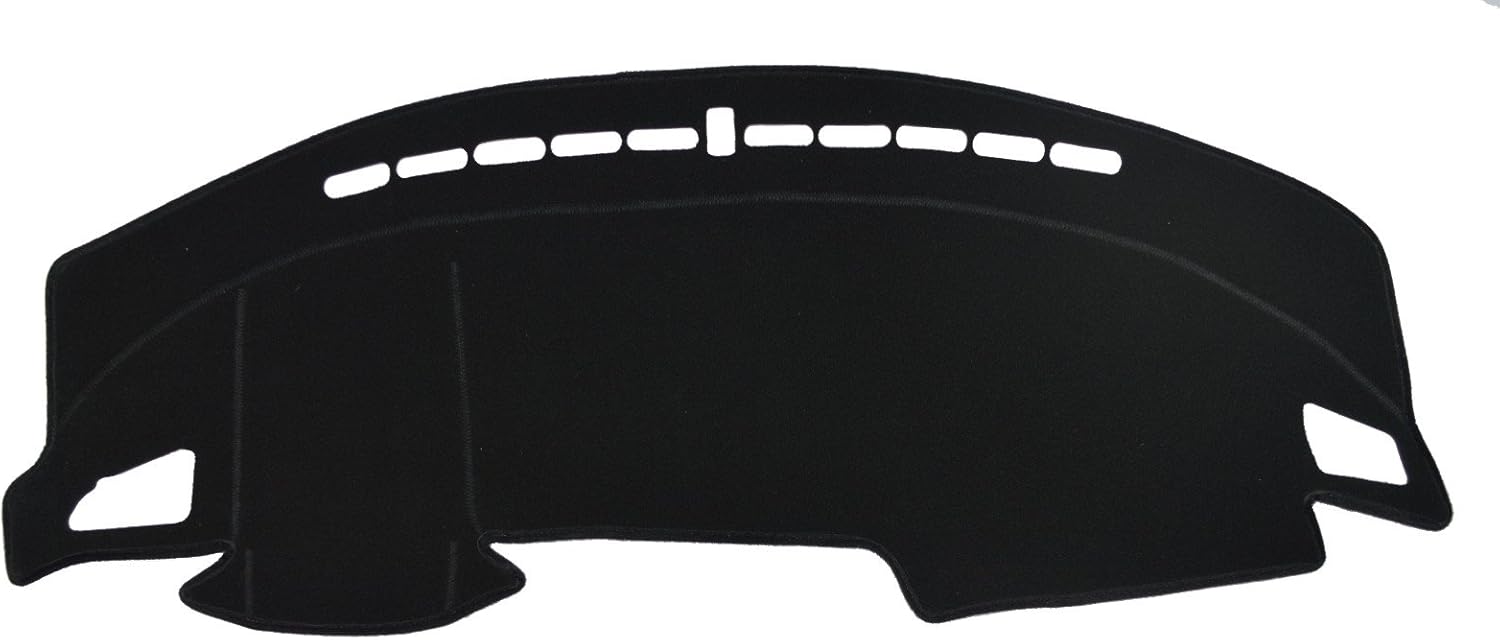 Custom Fit Dashboard Black Center Console Cover Dash Mat Protector Sunshield Cover for 2013 2014 2015 2016 2017 2018 Volkswagen Golf Hatchback