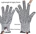 2 Pairs Cut Resistant Gloves, Anti-Cutting Protective Gloves, High Performance Level 5 Protection, Food Grade, EN388 Certified Kitchen Hand Protection Cut Proof Gloves