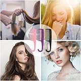 tiopeia 3pk Wide Tooth Comb for Wet Curly Hair Detangling Long Hair Shower Comb view 7