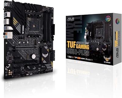 ASUS TUF GAMING B550-PLUS ATX Motherboard AMD AM4 DDR4 B550 Chipset