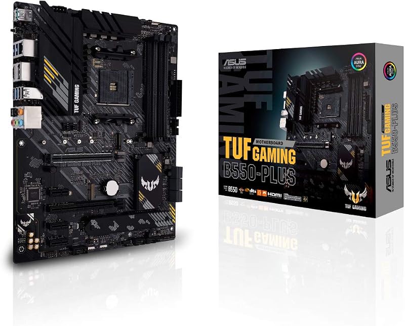 ASUS TUF GAMING B550-PLUS ATX Motherboard AMD AM4 DDR4 B550 Chipset